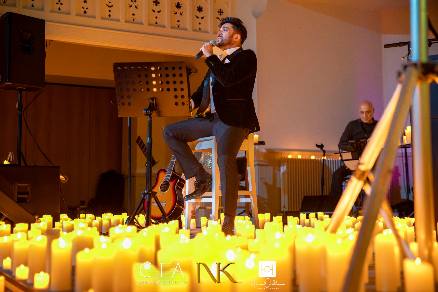Intimate candlelit theatre